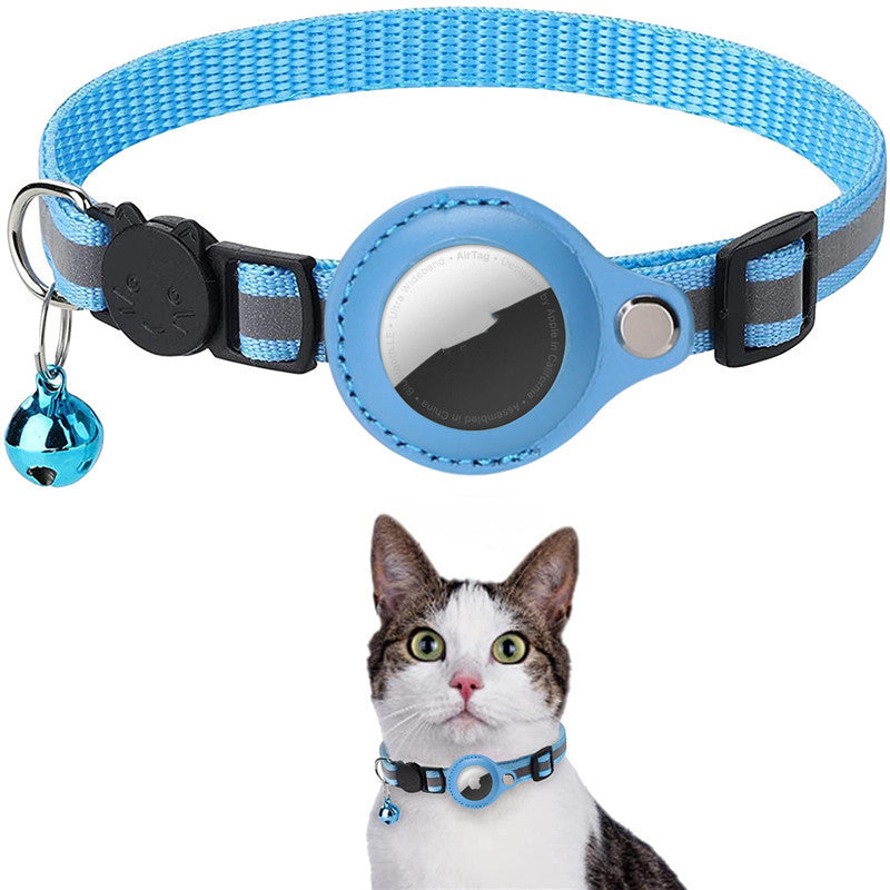 AirTag Pet Collar — Reflective & Waterproof