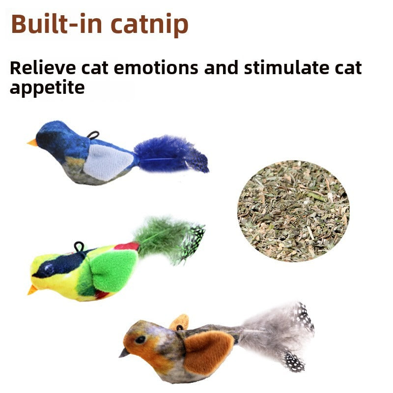 Sound Bird Toy for Cats & Dogs