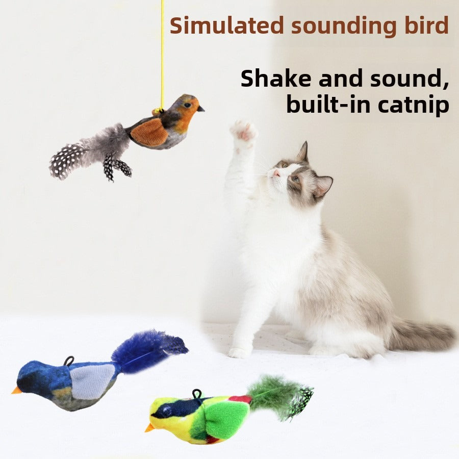 Sound Bird Toy for Cats & Dogs
