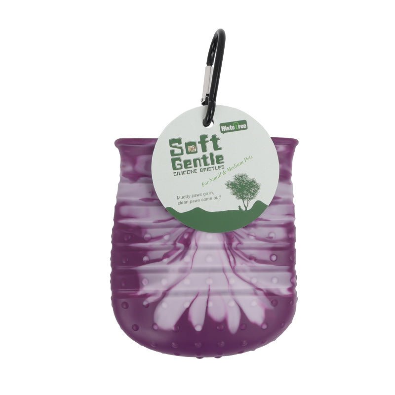 2 - in - 1 Dog Paw Cleaner & Scrubber Cup - Mascotitas