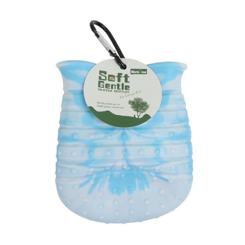 2 - in - 1 Dog Paw Cleaner & Scrubber Cup - Mascotitas
