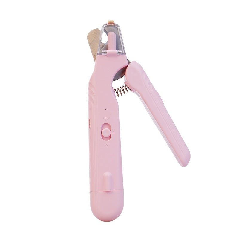 2 - in - 1 Pet Nail Clippers with LED Light - Mascotitas