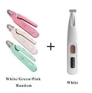 2 - in - 1 Pet Nail Clippers with LED Light - Mascotitas