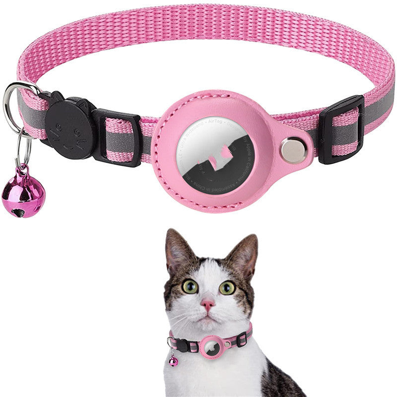 AirTag Pet Collar — Reflective & Waterproof