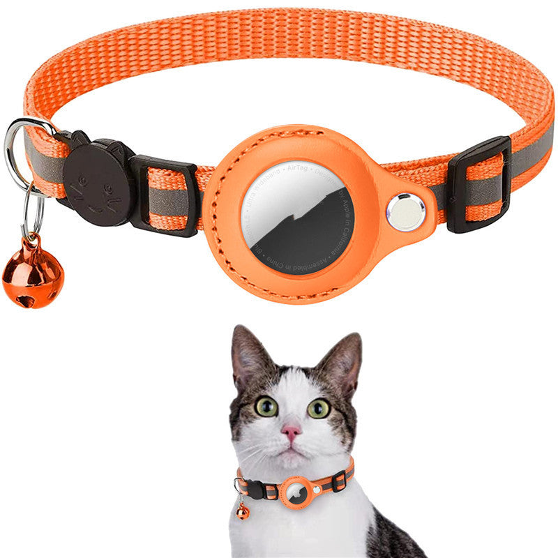 AirTag Pet Collar — Reflective & Waterproof