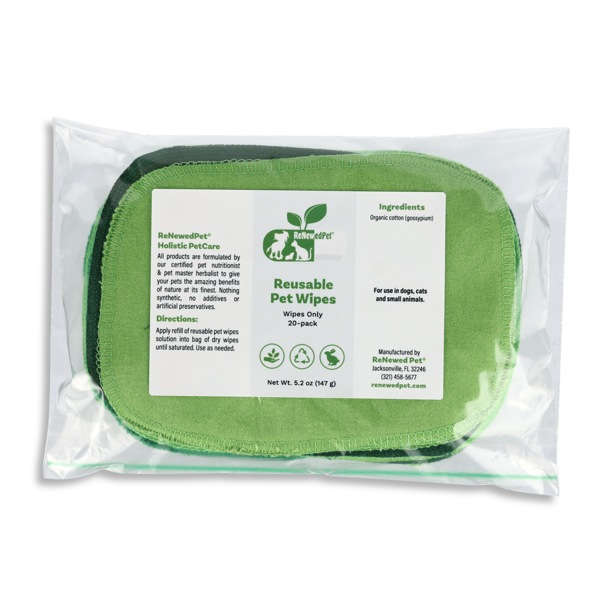 4 - ALL PETS REUSABLE PET WIPES - Mascotitas