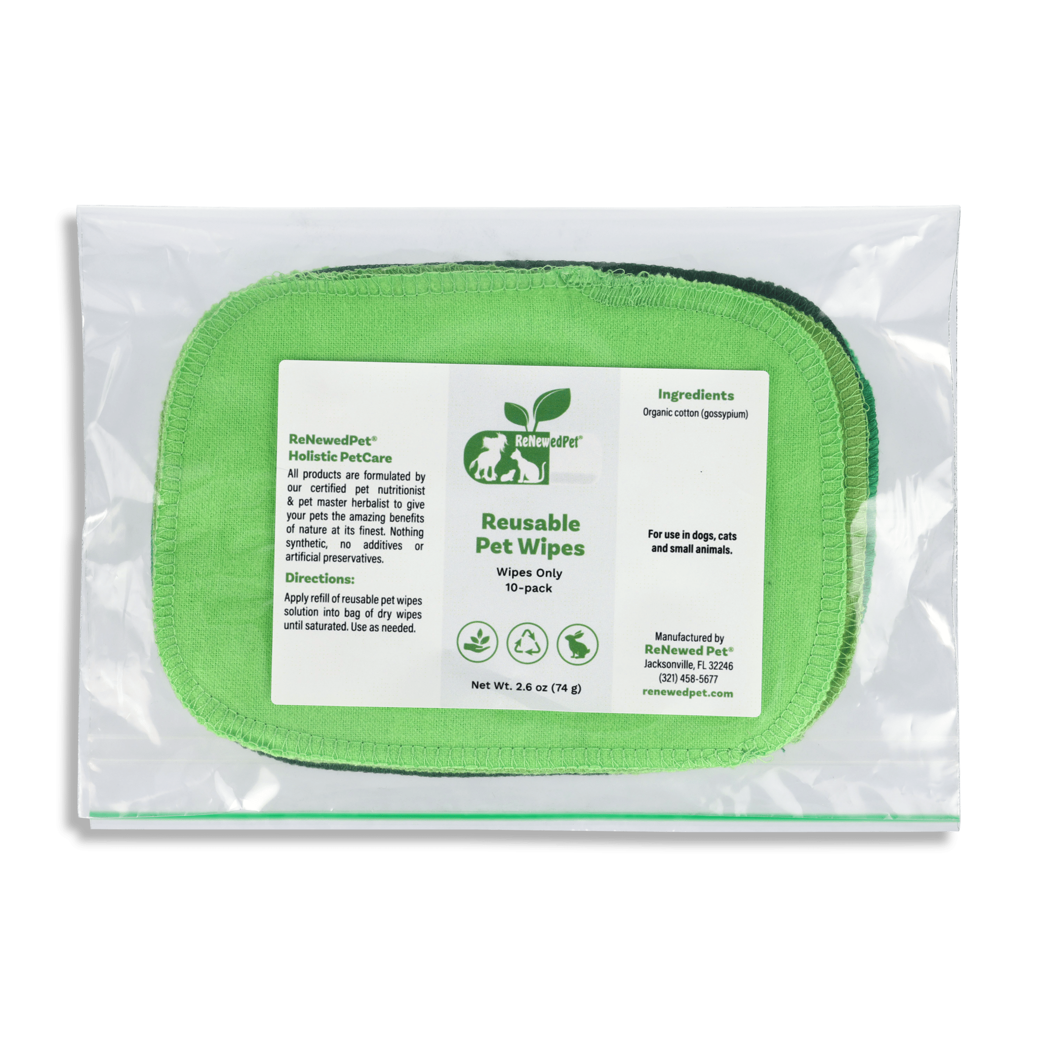 4 - ALL PETS REUSABLE PET WIPES - Mascotitas