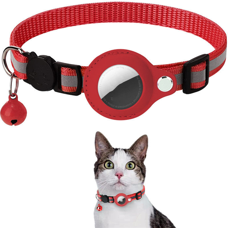 AirTag Pet Collar — Reflective & Waterproof