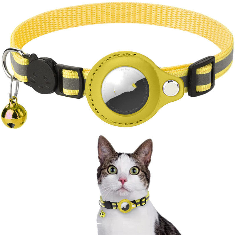 AirTag Pet Collar — Reflective & Waterproof
