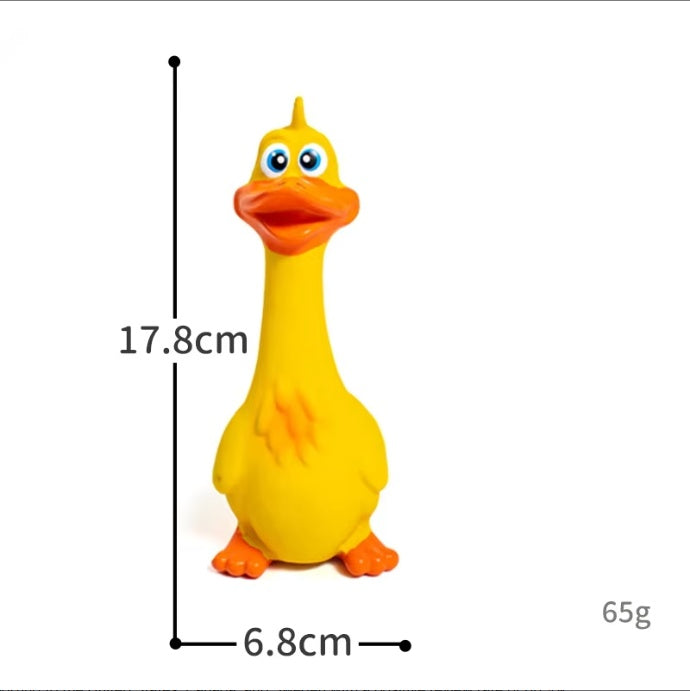 Squeaky Duck Chew Toy for Dogs