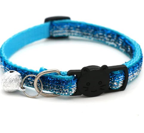Adjustable Colorful Cat Collar with Bell for Pets - Mascotitas