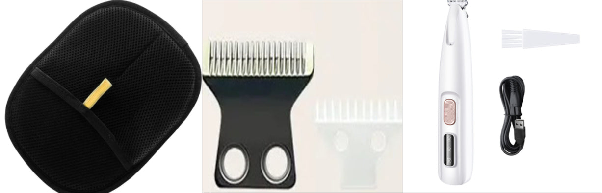 Waterproof Pet Paw Trimmer with LED Display