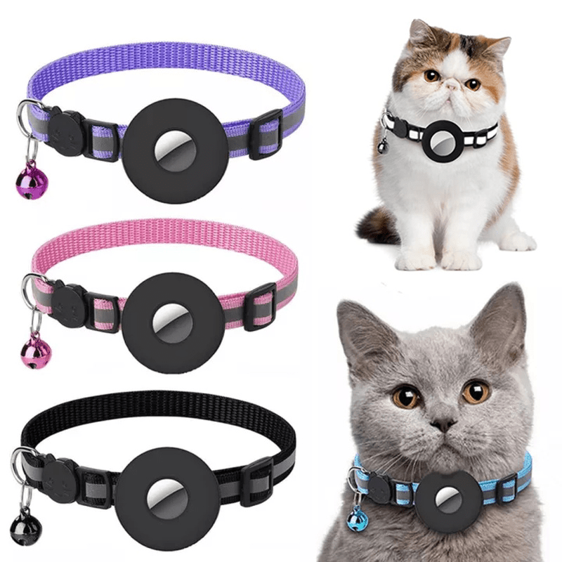 AirTag Pet Collar — Reflective & Waterproof - Mascotitas