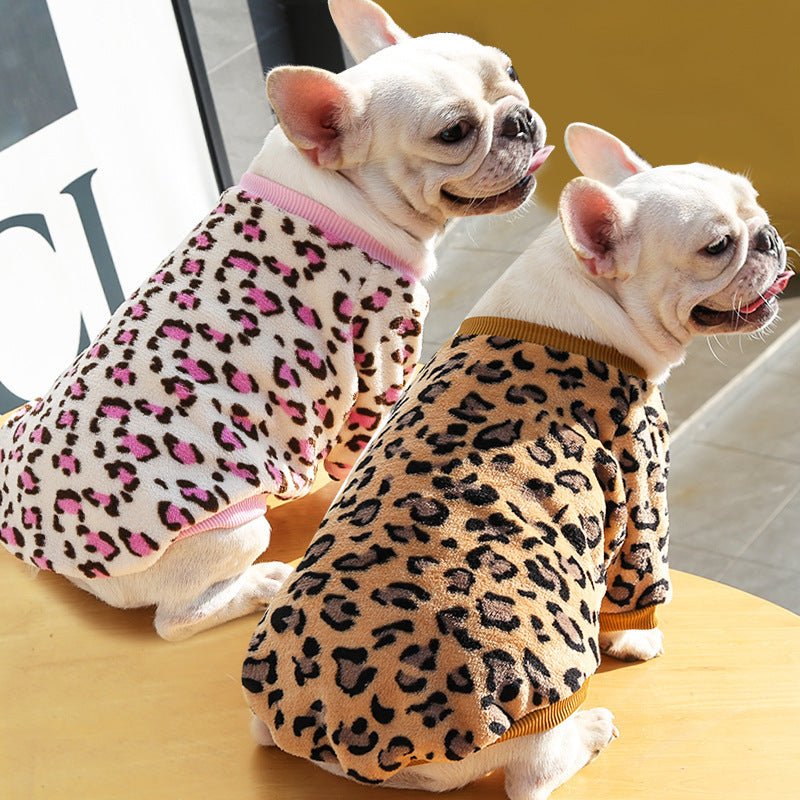 Autumn Winter Warm Pajamas Jacket for Puppies - Mascotitas