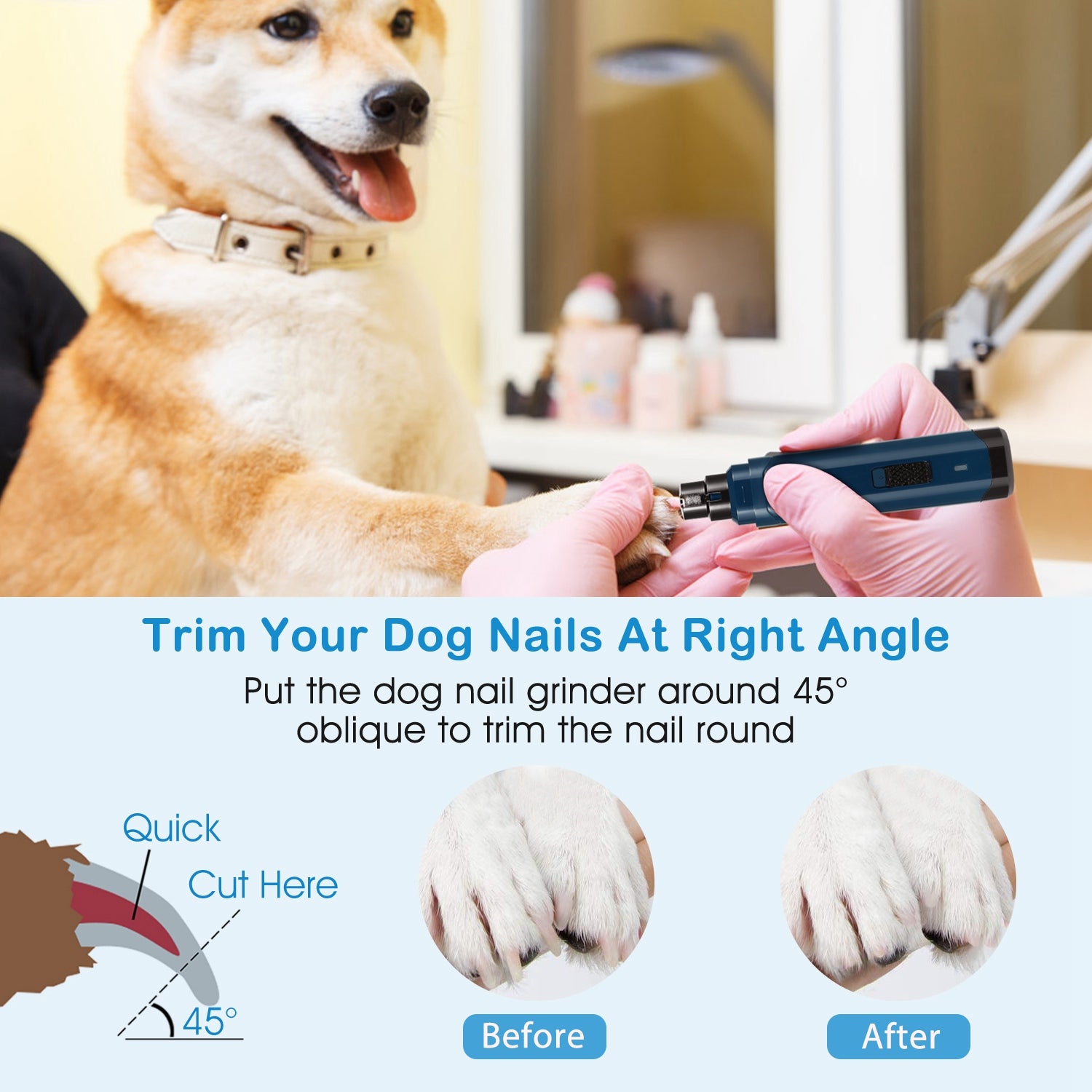 Pet Nail Grinder for Dogs