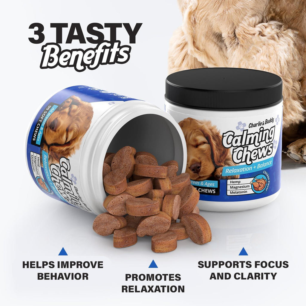Calming Chews for Dogs — Chicken Flavor - Mascotitas