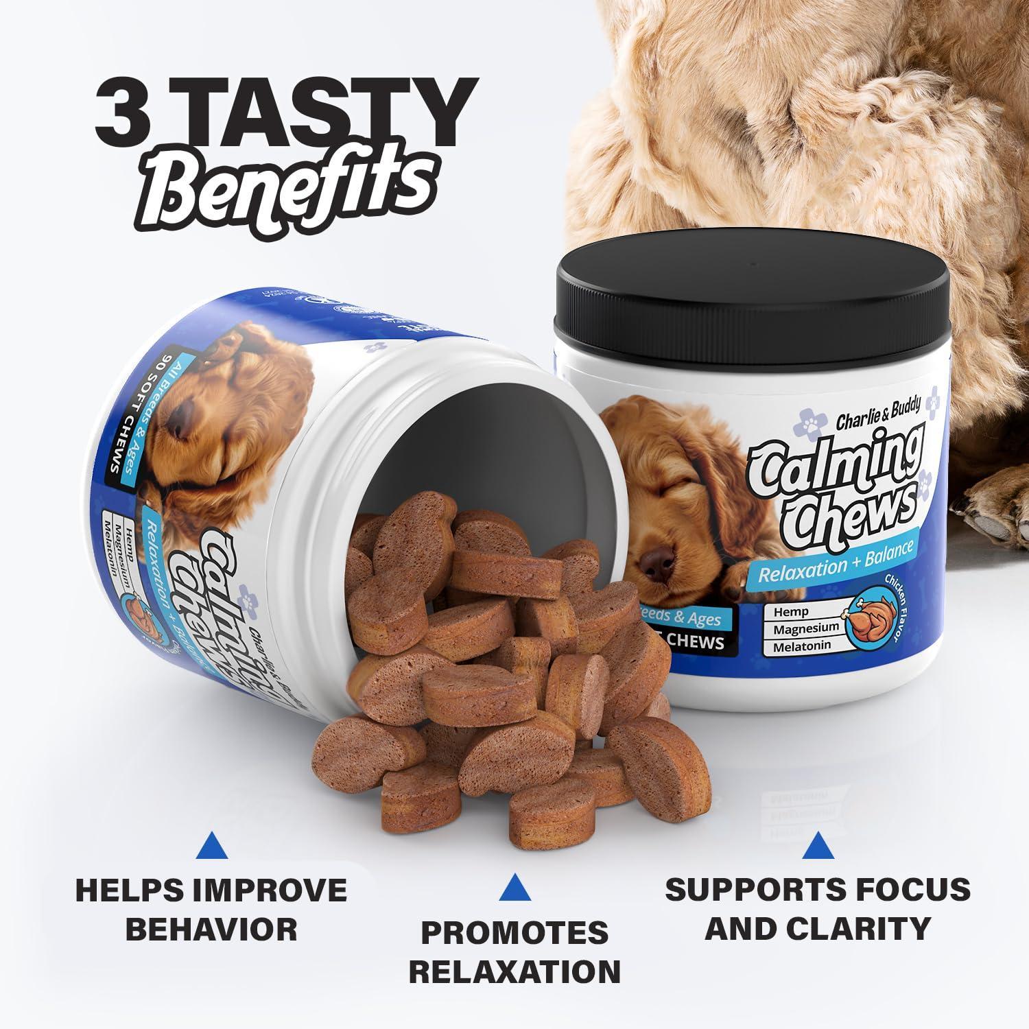 Calming Chews for Dogs — Chicken Flavor - Mascotitas