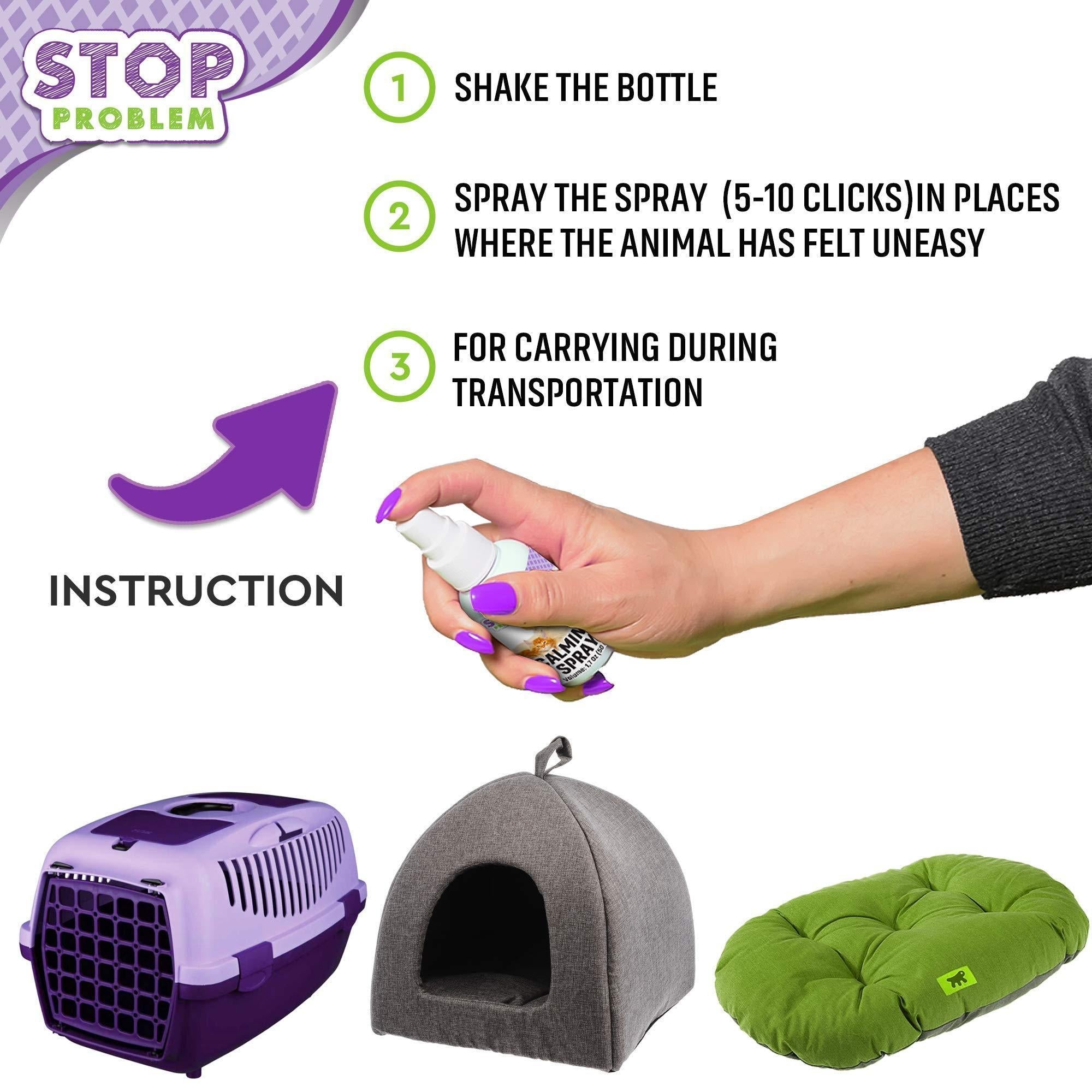 Calming Pheromone Spray for Cats - Mascotitas