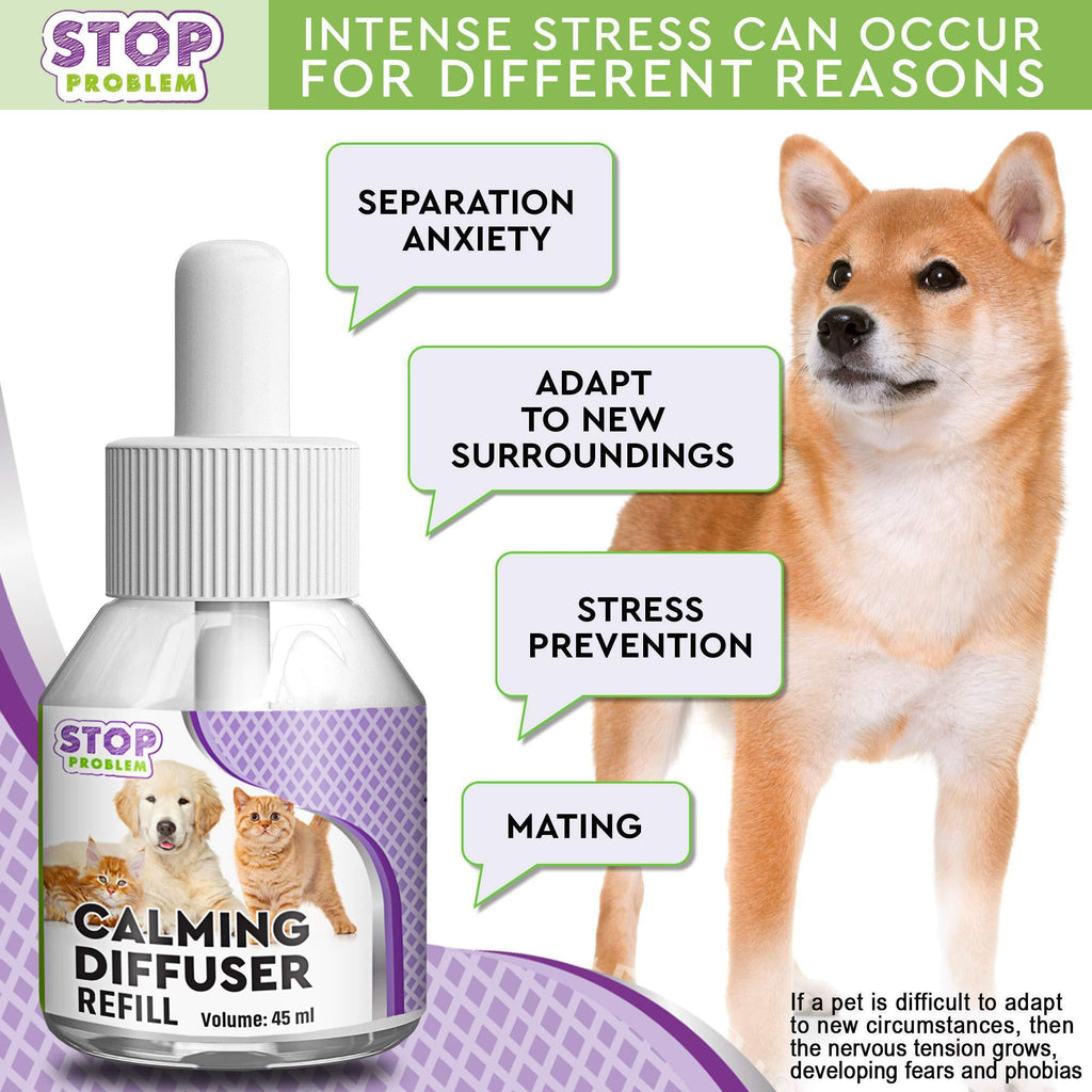 Cat Calming Diffuser Pet Anti Anxiety Feline Pheromones Plug in Stress Relief - Mascotitas
