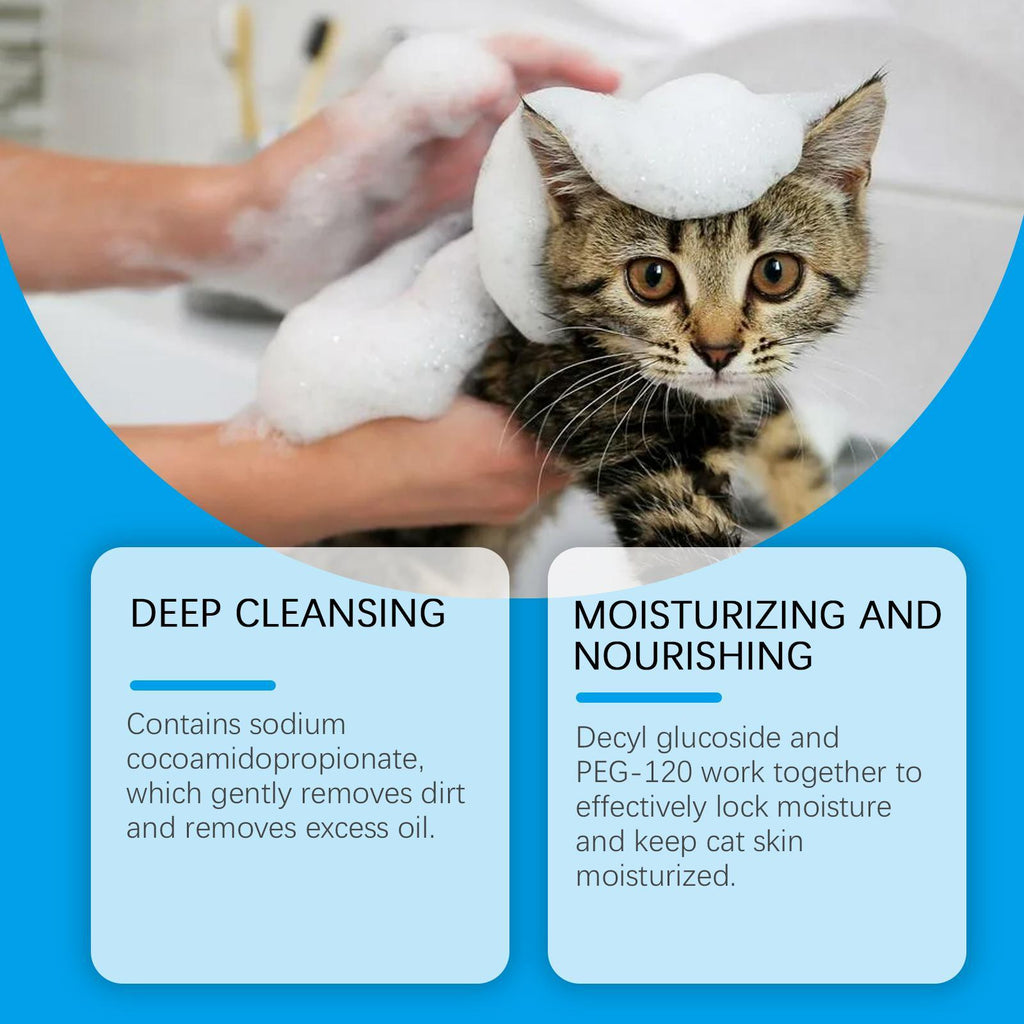 Cat Cleaning Mousse Mild Non - irritating - Mascotitas