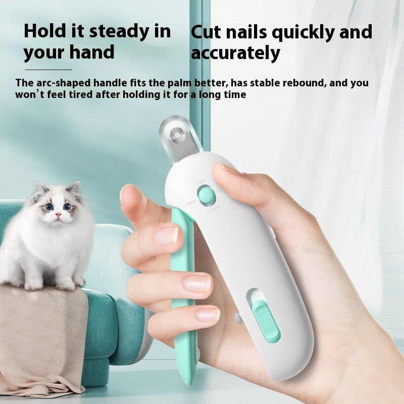 Cat Nail Scissors With Gravity Push Scissors - Mascotitas