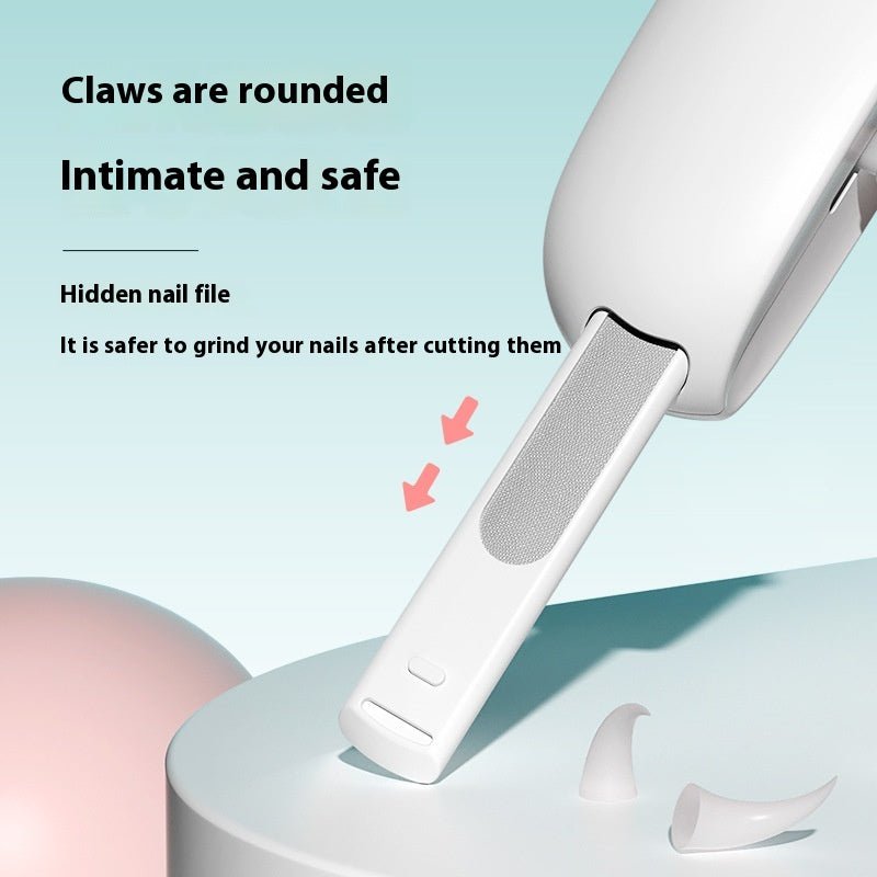 Cat Nail Scissors With Gravity Push Scissors - Mascotitas