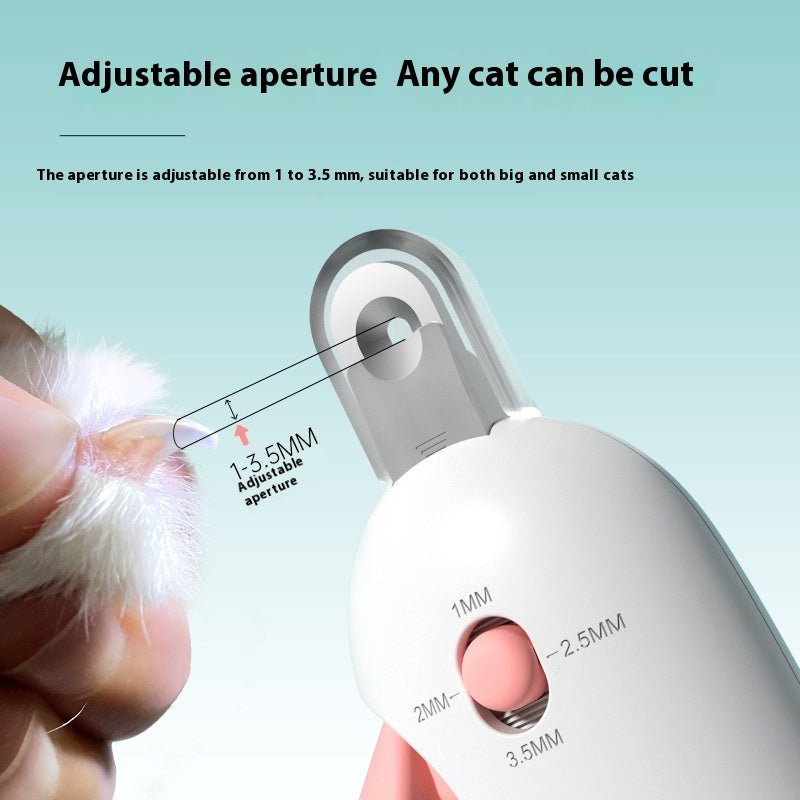 Cat Nail Scissors With Gravity Push Scissors - Mascotitas
