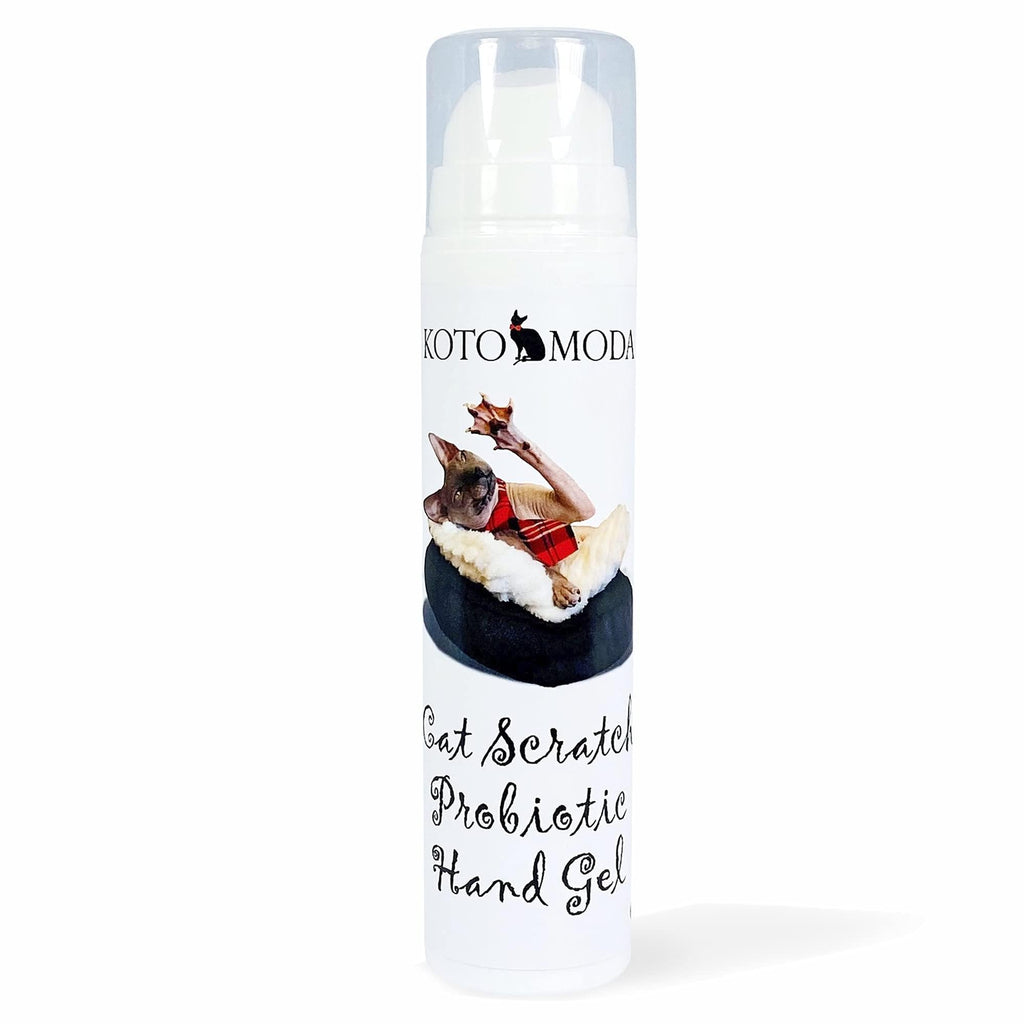 Cat Scratch Probiotic Hand Gel 50 ml Hygienic Treatment for Kitten Owners - Mascotitas