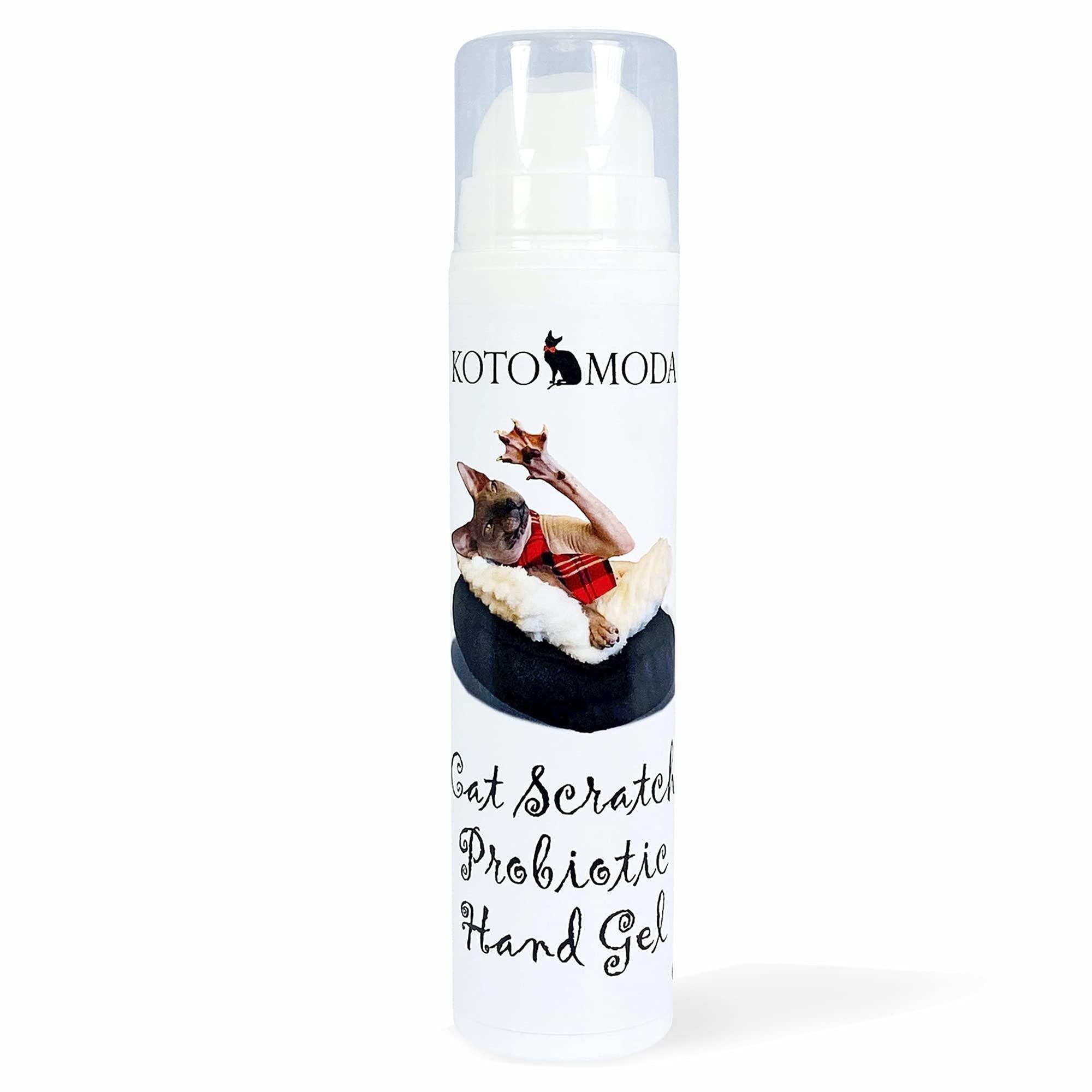 Cat Scratch Probiotic Hand Gel 50 ml Hygienic Treatment for Kitten Owners - Mascotitas