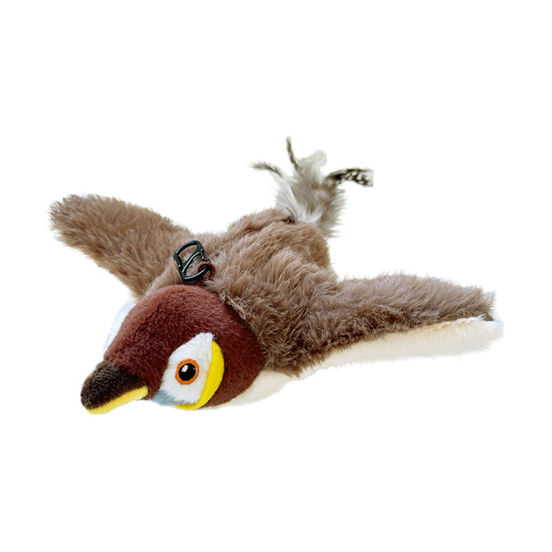 Flapping & Chirping Bird Toy for Indoor Cats