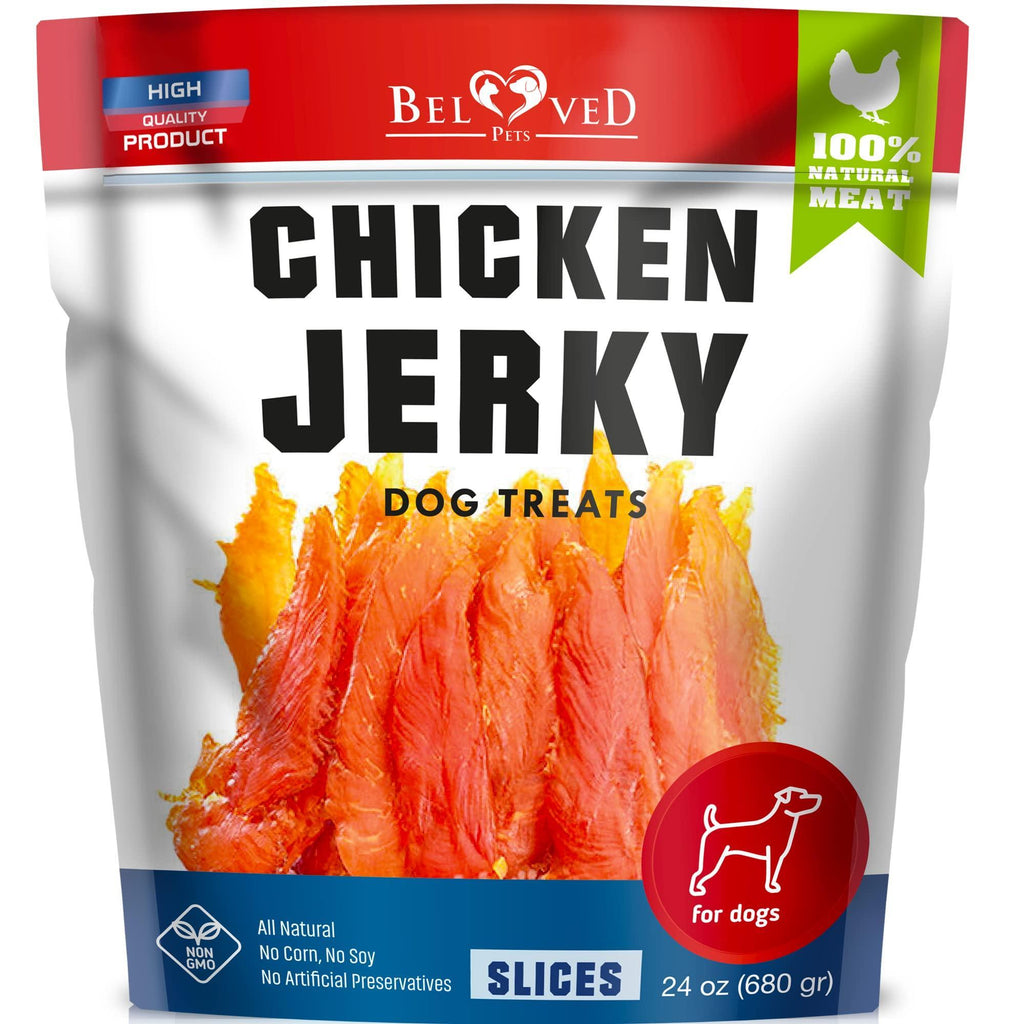 Chicken Jerky Dog Treats — 1.5 lb Grain Free - Mascotitas