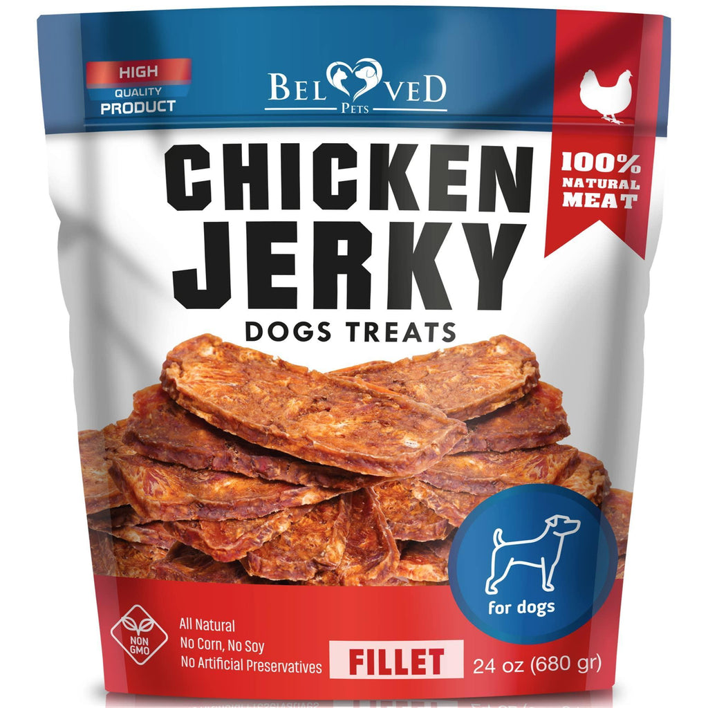 Chicken Jerky Strips for Dogs — 1.5 lb - Mascotitas