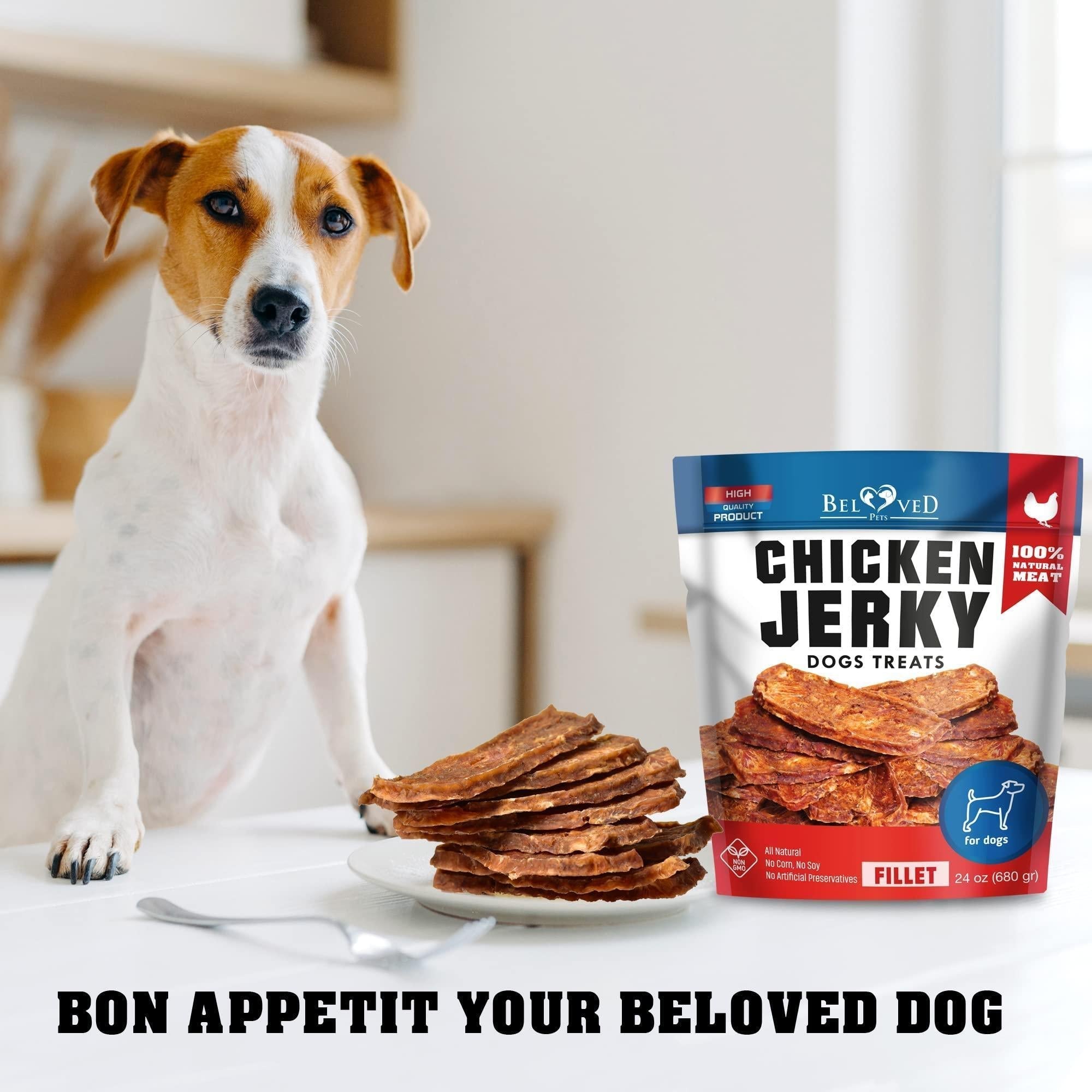 Chicken Jerky Strips for Dogs — 1.5 lb - Mascotitas