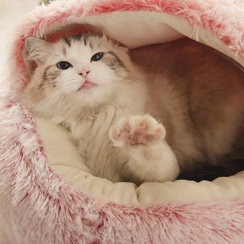 Cozy Cocoon Pet Bed - Mascotitas