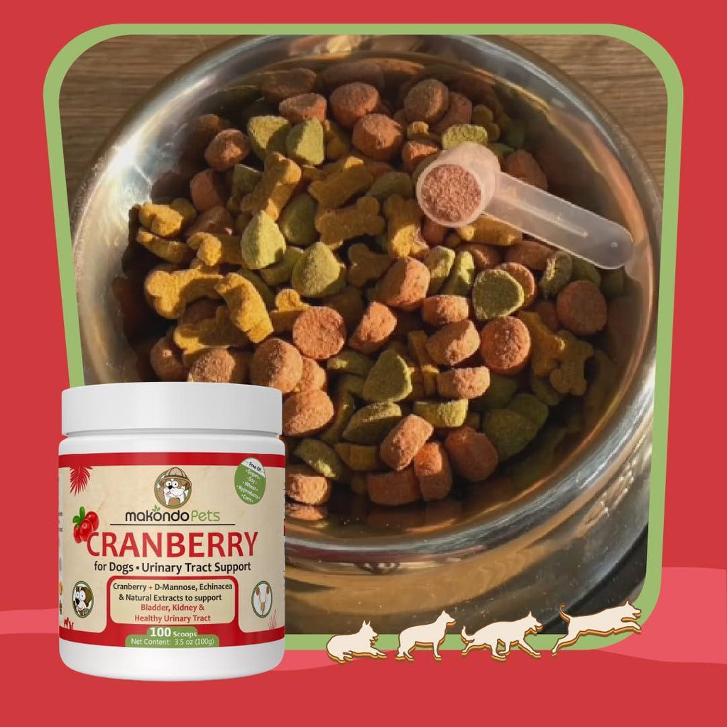 Cranberry UTI & Kidney Support for Dogs - Mascotitas