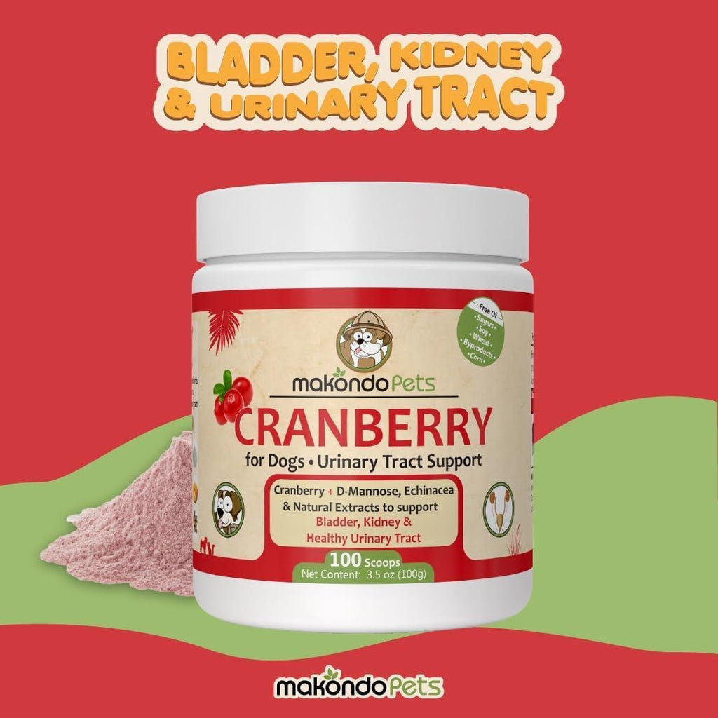 Cranberry UTI & Kidney Support for Dogs - Mascotitas