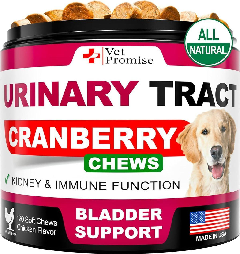 Cranberry UTI Treatment Chews for Dogs - Mascotitas