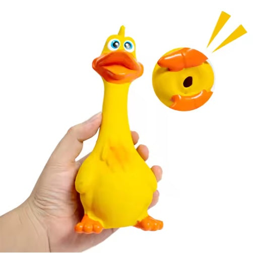 Squeaky Duck Chew Toy for Dogs