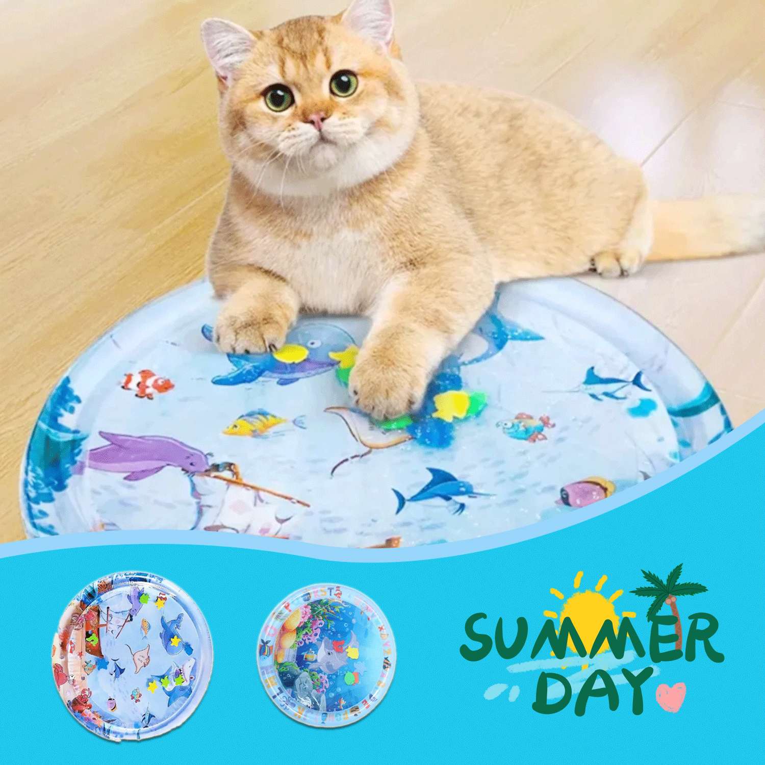 Cooling Water Bed Mat for Dogs & Cats