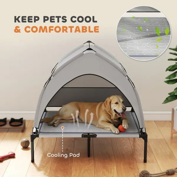 Elevated and portable Dog Bed Removable - Mascotitas