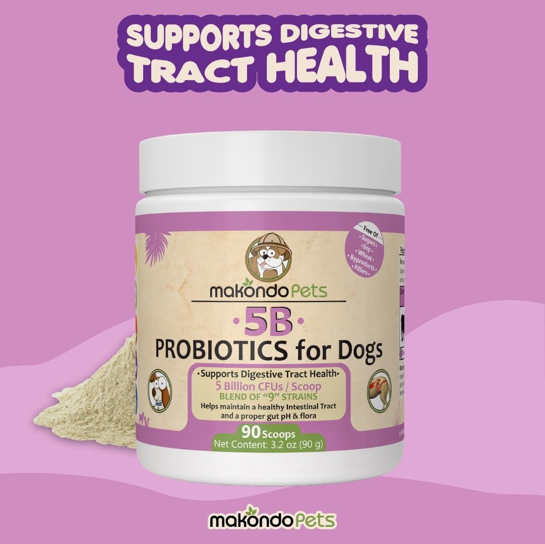 Extra Strength Probiotics for Dogs — 9 Strains - Mascotitas