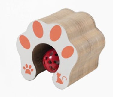 Folding Cat Scratcher, A Magical Foldable Toy - Mascotitas