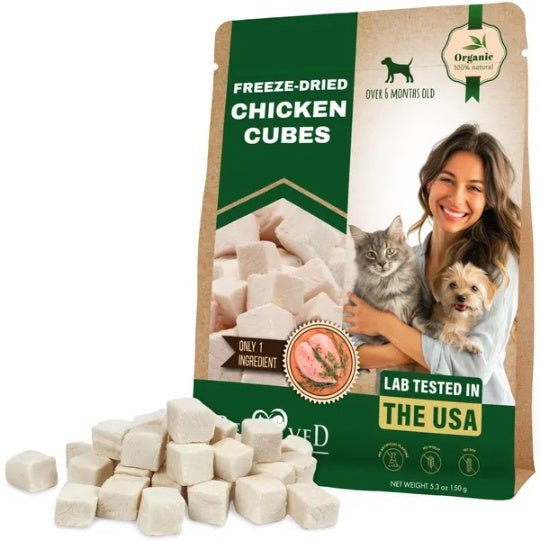 Frieze Dried Cubes For Cats And Dogs 5.3 Oz 150 G - Mascotitas