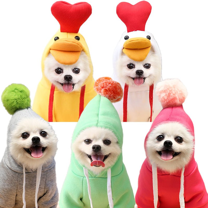 Fruit Print Hoodie for Small Dogs & Cats - Mascotitas