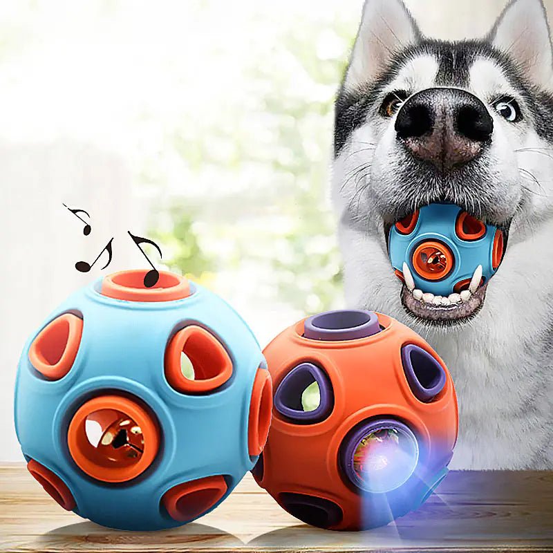 Glow - in - the - Dark Dog Toy Ball for Chewing (Medium/Large) - Mascotitas