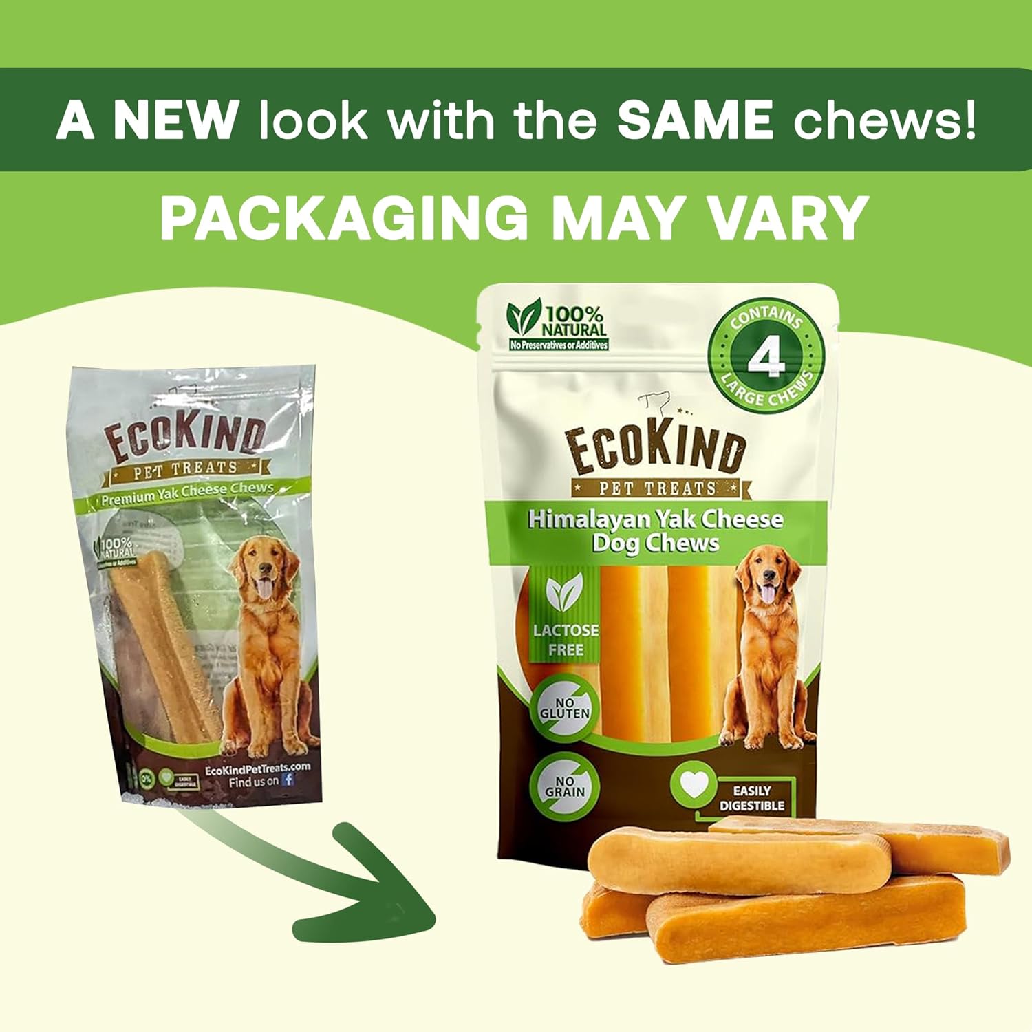 Gold Yak Chews for Small Dogs (4 - 75 sticks) - Mascotitas