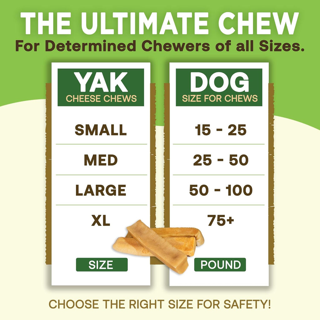 Gold Yak Chews for Small Dogs (4 - 75 sticks) - Mascotitas