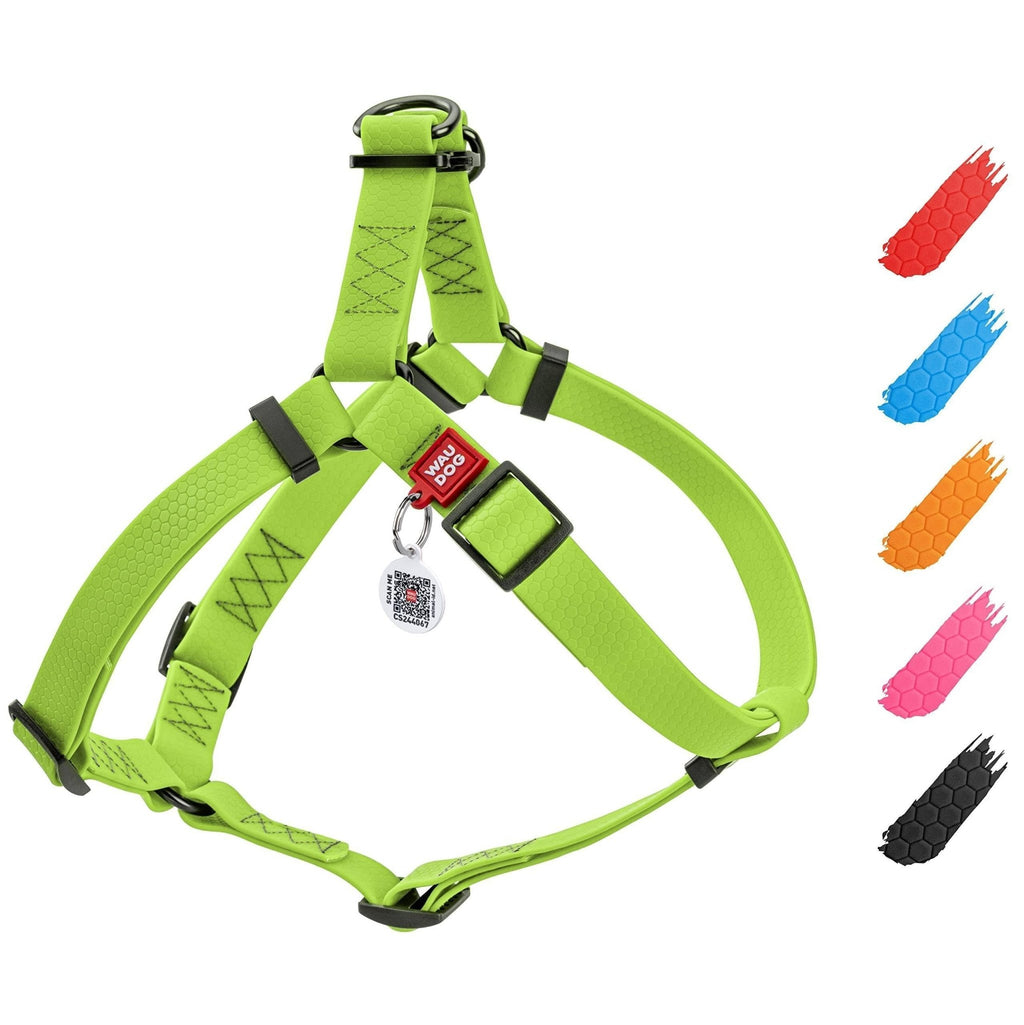 Green Waterproof Harness for Small Dogs - Mascotitas