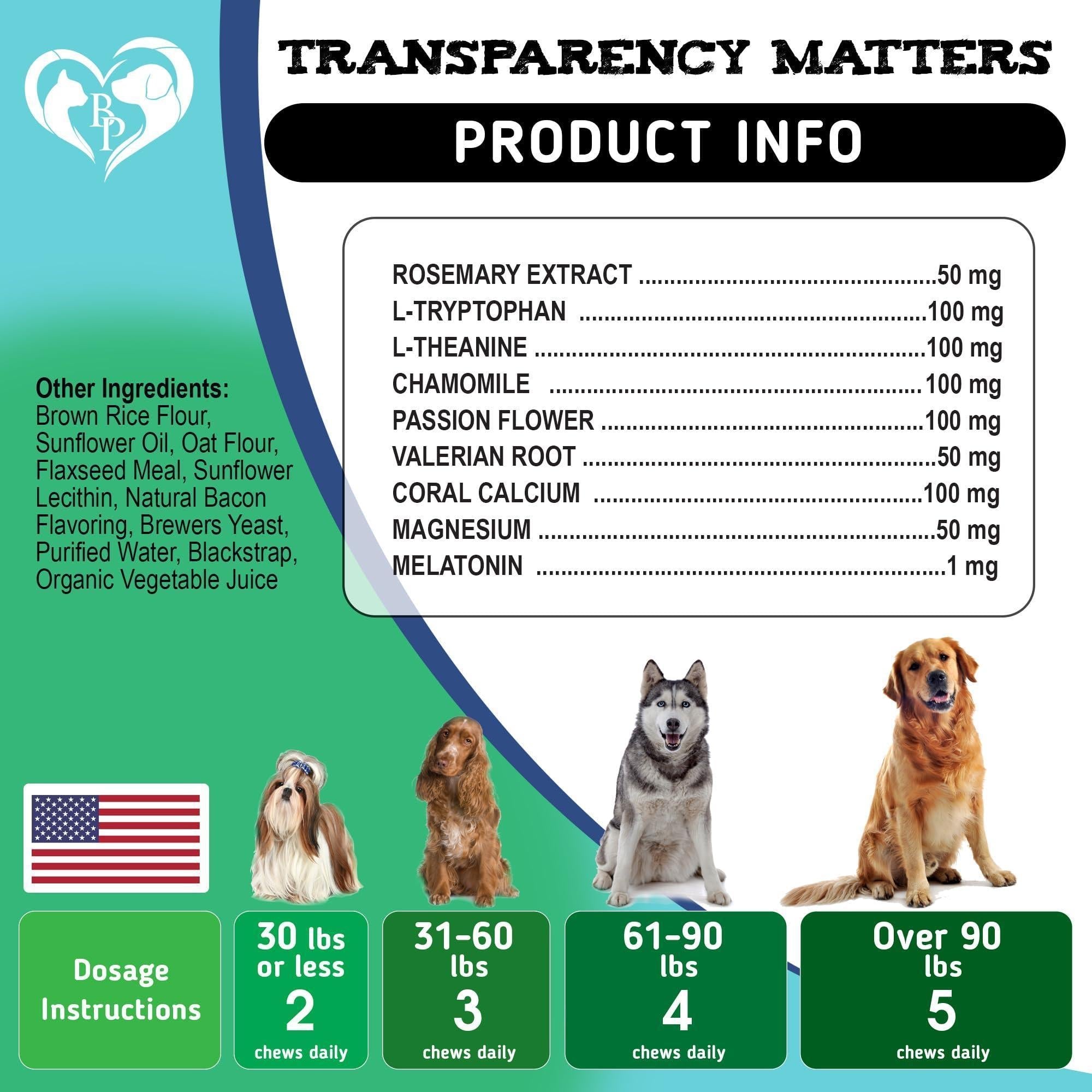 Hemp Calming Chews for Dogs — Anxiety Relief - Mascotitas