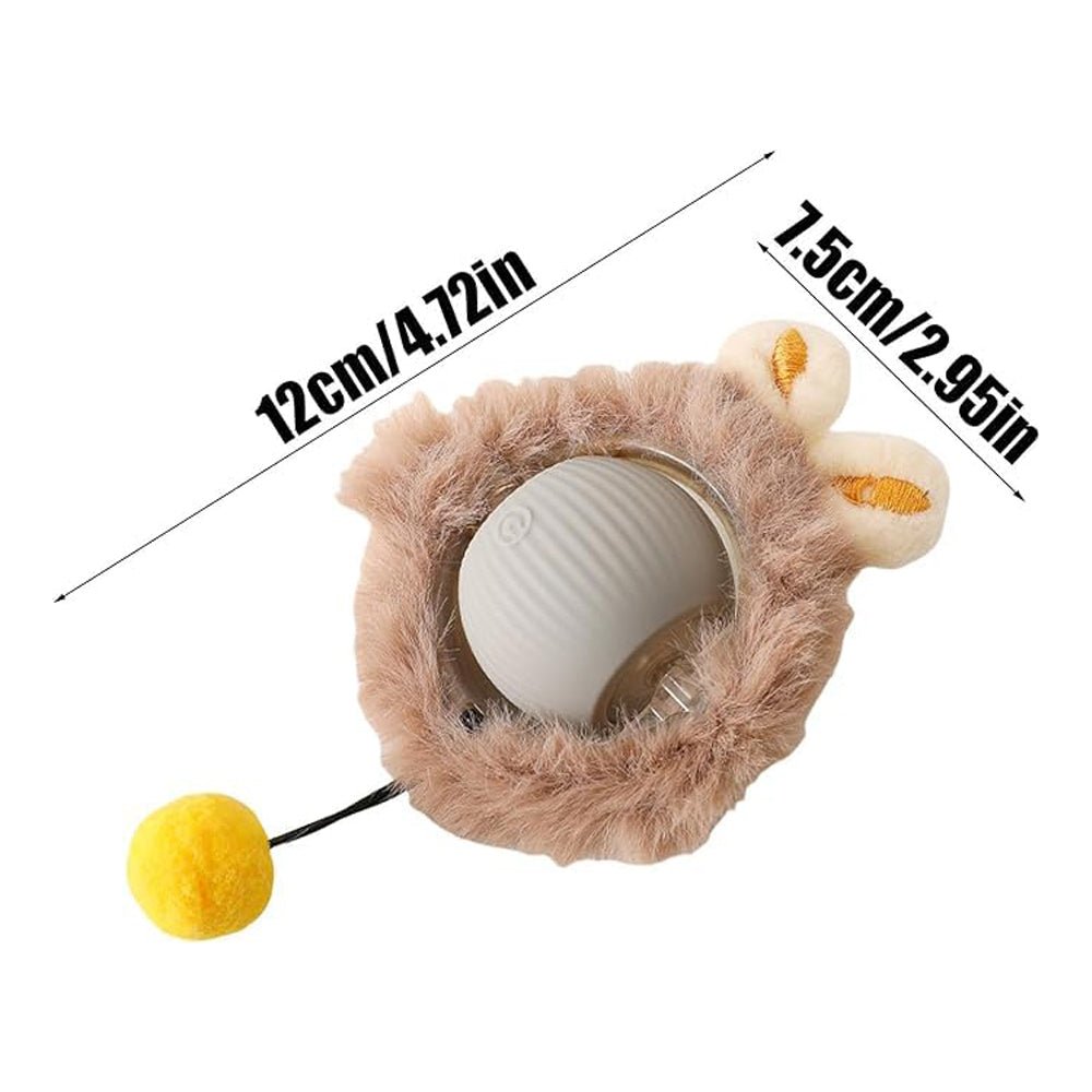Interactive Rolling Cat Ball - Mascotitas